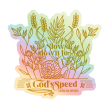 Load image into Gallery viewer, GOD'S SPEED holographic sticker