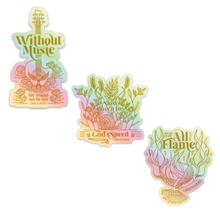 Load image into Gallery viewer, Holographic Collectible Stickers Bundle