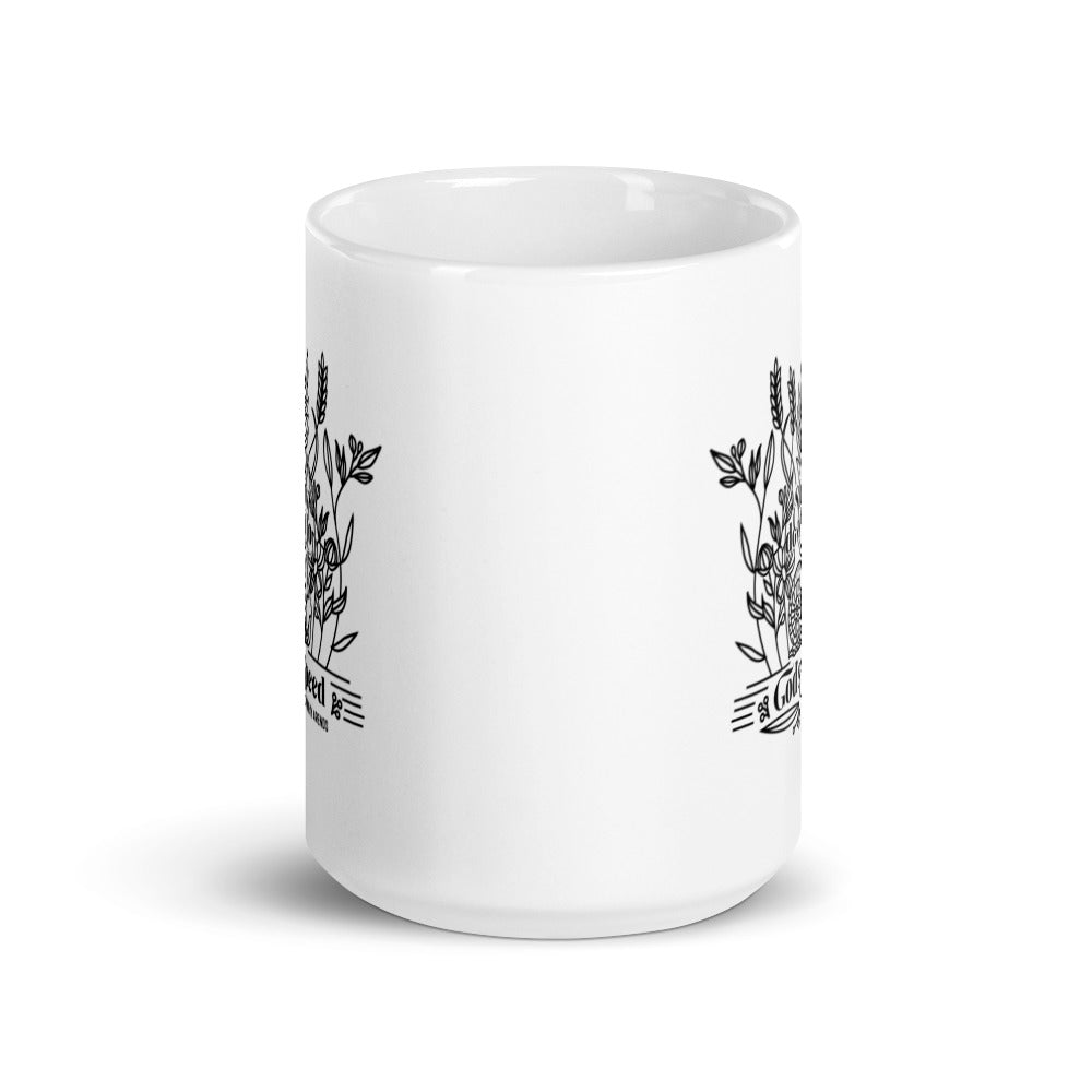 Andaz Press Coffee Mug, Run Like Your Phone Is at 1%, Cell Mobile Phone Battery Graphic, White