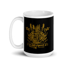 Load image into Gallery viewer, GOD'S SPEED 15OZ MUG - Gold on Black (POD)