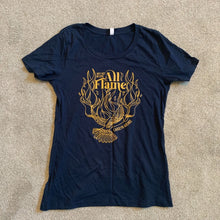 Load image into Gallery viewer, The ALL FLAME Soft Cotton Tee (in Unisex or Women&#39;s cuts)
