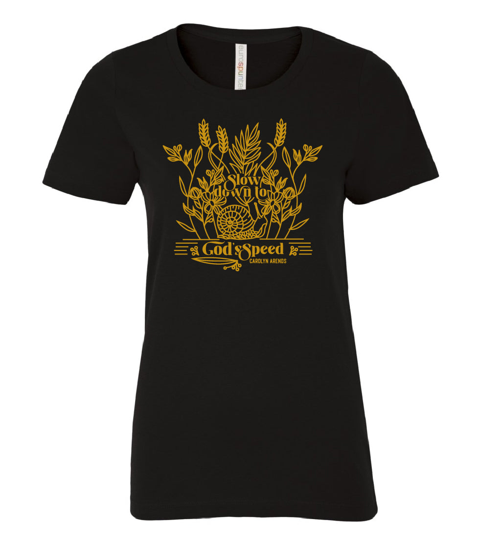 The GOD'S SPEED Soft Cotton Tee (in Unisex or Women's cuts)