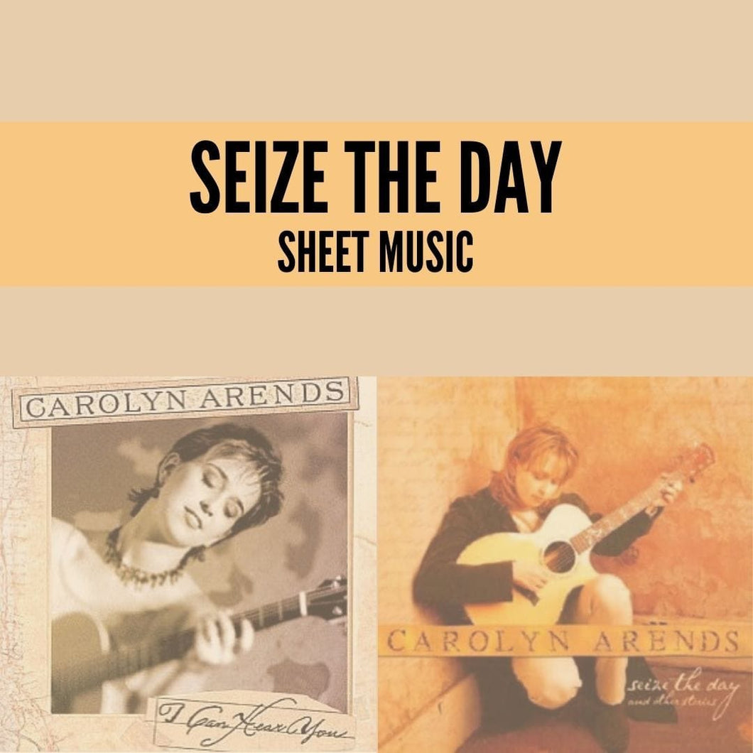 SEIZE THE DAY Sheet Music